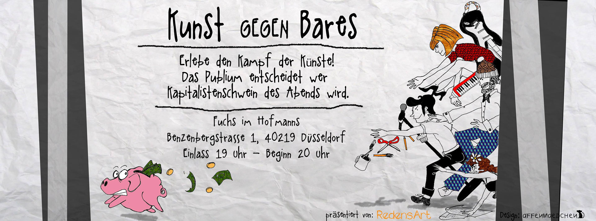 Kunst gegen Bares